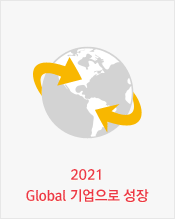 2021 Global 기업으로 성장